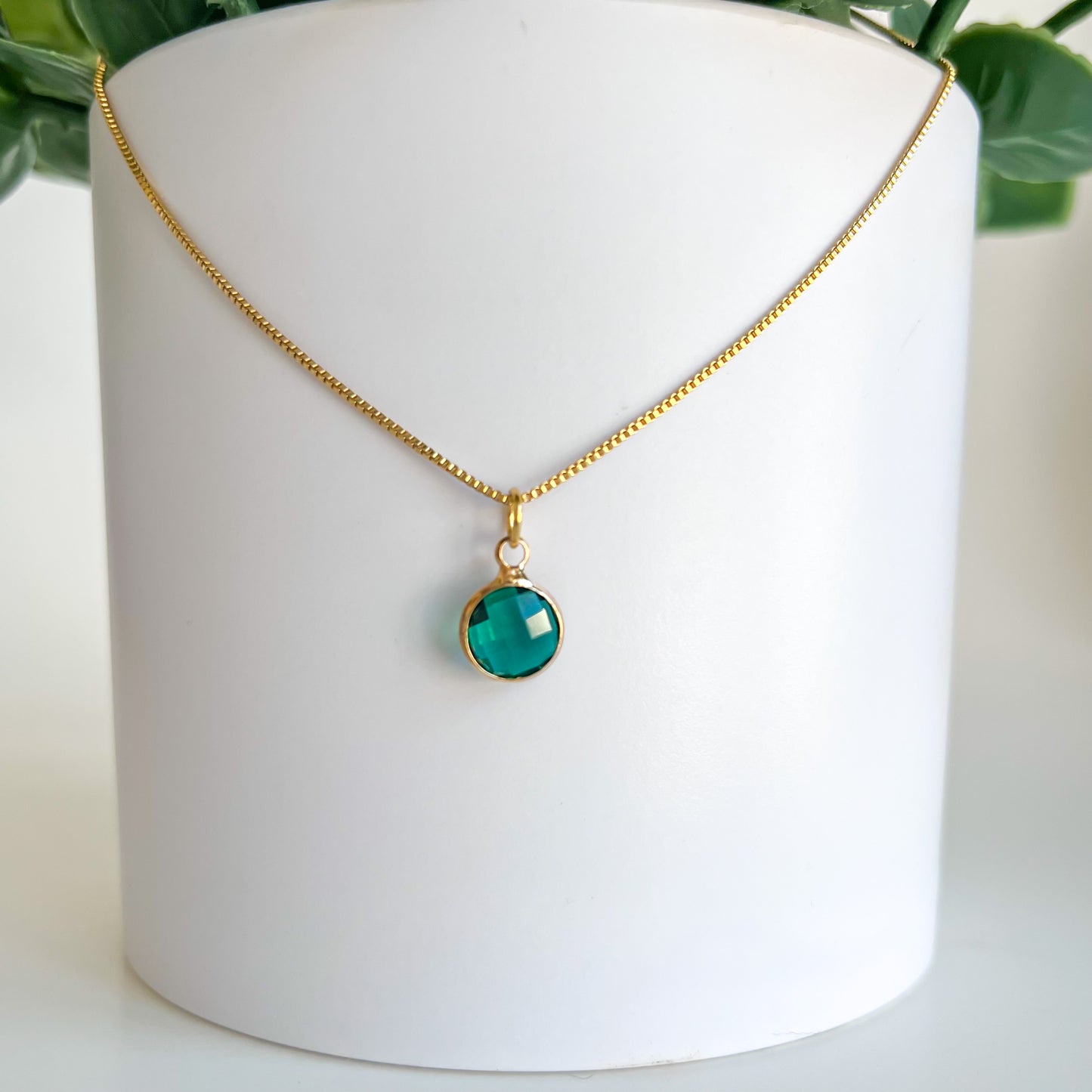 Birthstone Necklace - Gold Filled