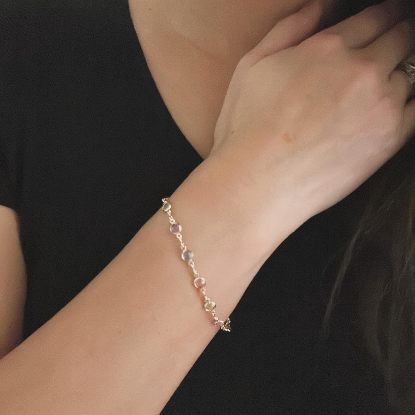Bejeweled Bracelet - Gold Filled