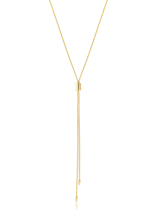 Cara adjustable necklace - Gold Filled