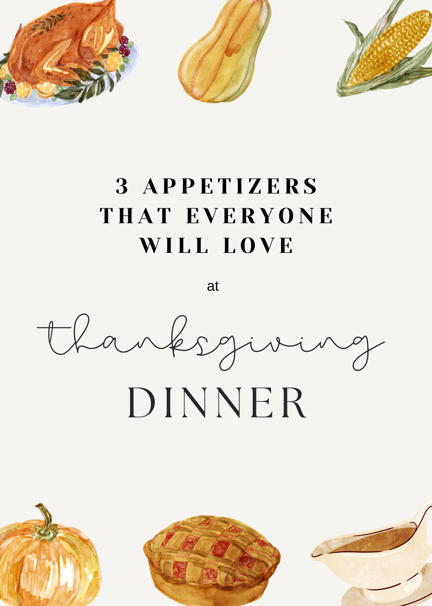 Free Fall/Thanksgiving Appetizers & Activities Printables