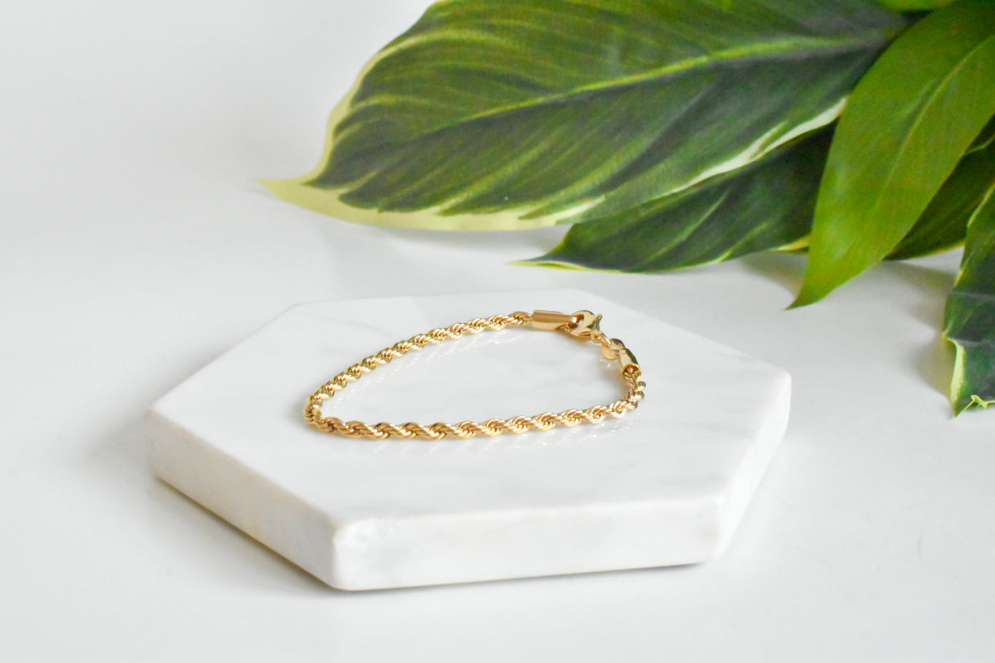 River Gold Filled Twisted Braid Bracelet