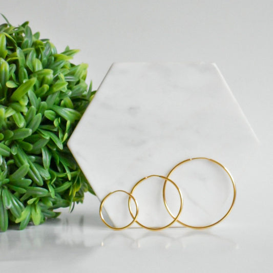Endless Gold Filled Hoops (20/30/40mm)